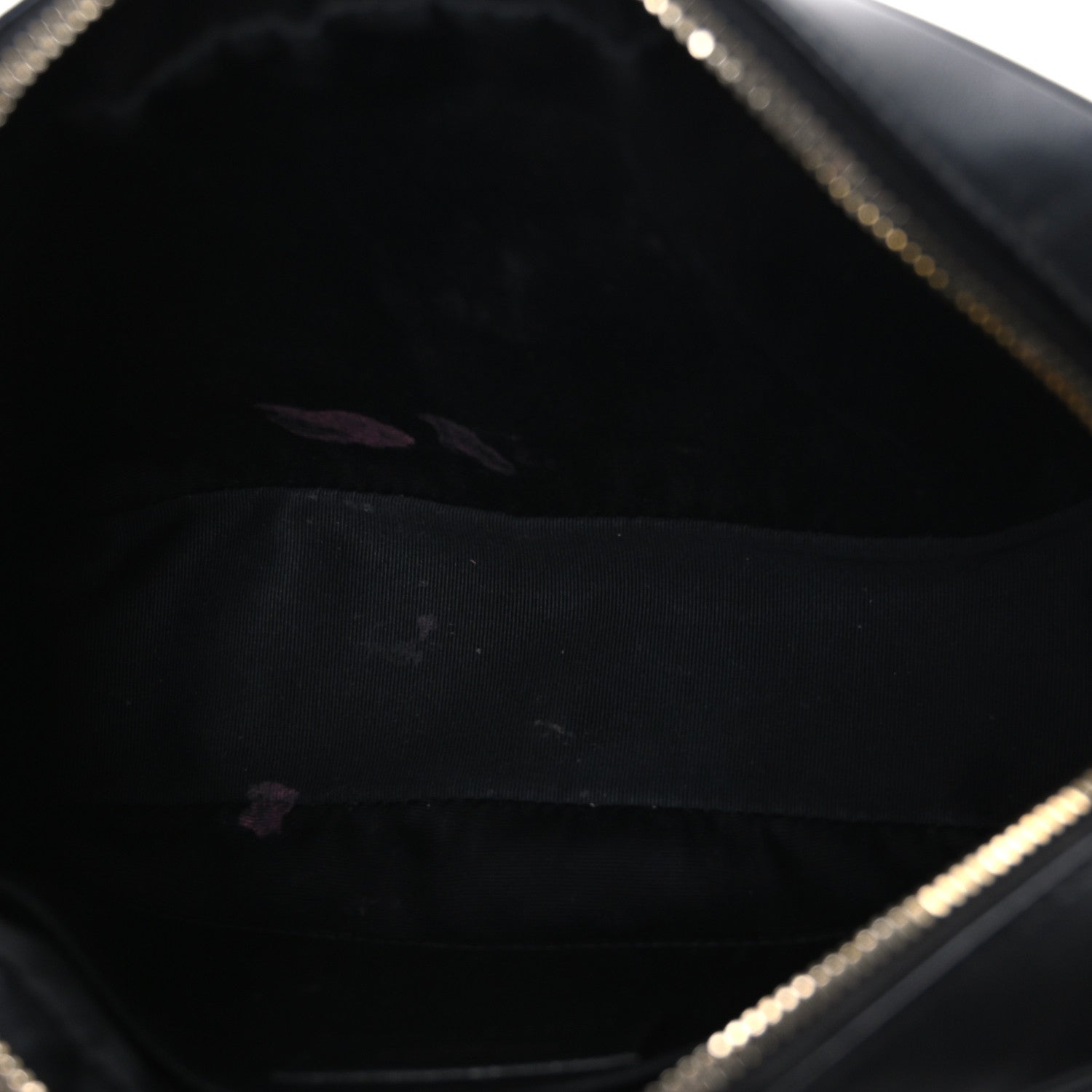 Saint Laurent Suede Calfskin Monogram Lou Camera Bag Black 5 of 12