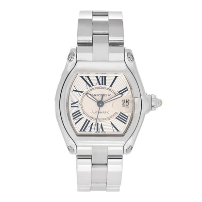 Cartier Stainless Steel 37mm Roadster Automatic Watch 1 of 5