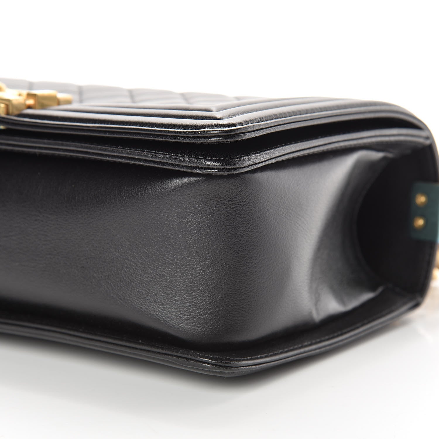 Chanel Calfskin Quilted Medium Boy Flap Black 10 of 12