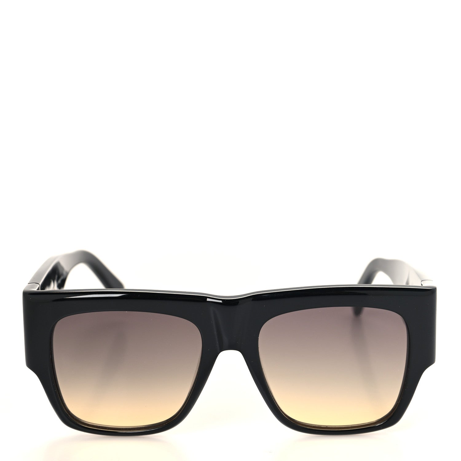 Celine Acetate Rectangular Sunglasses CL4056IN Black 2 of 7