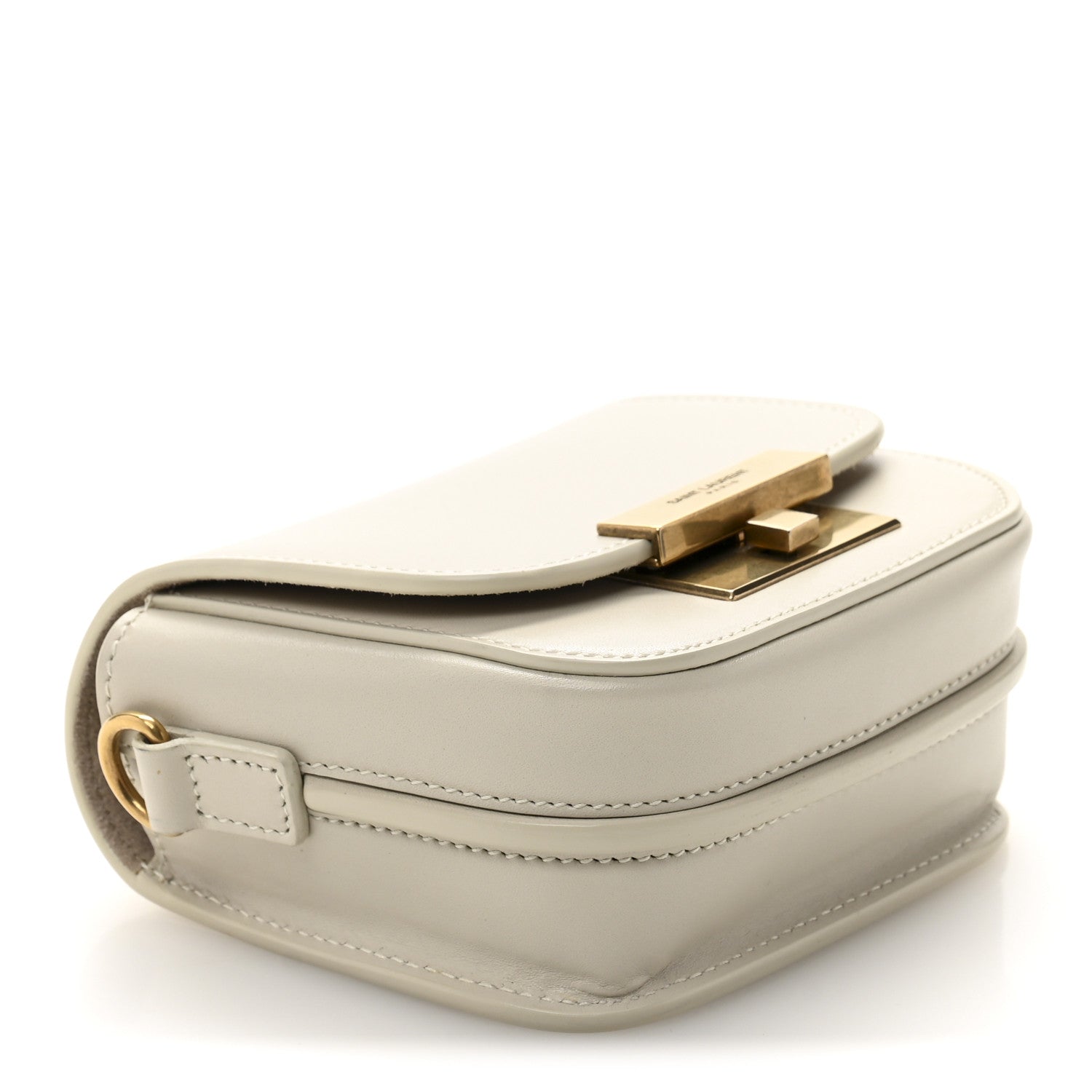 Saint Laurent Smooth Calfskin Mini Betty Satchel Ivory 4 of 13