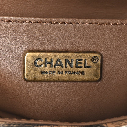 Chanel Calfskin Crocodile Embossed Cocodile Rectangular Mini Flap Brown 6 of 9