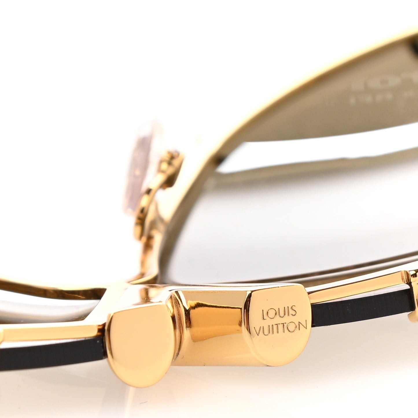 Metal LV Drive Sunglasses Z0897W Black Gold