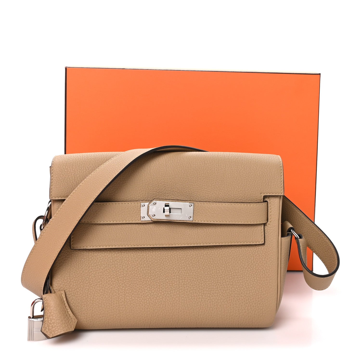 Hermes Togo Kelly Messenger PM Poussiere 11 of 11