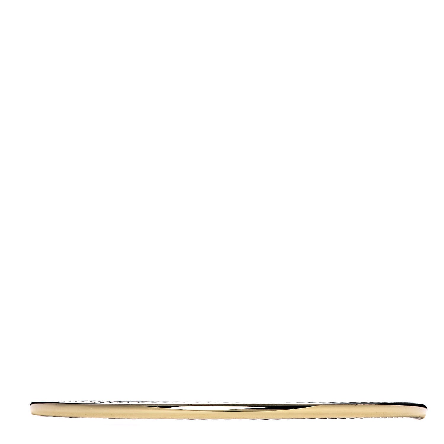 David Yurman Sterling Silver 18K Yellow Gold Cable Bangle Bracelet 1 of 4