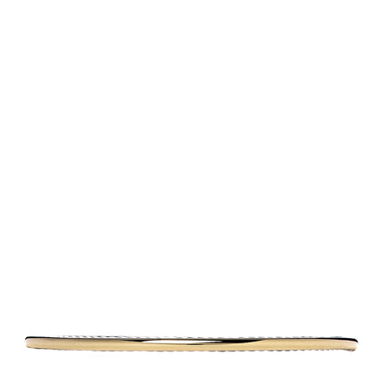 David Yurman Sterling Silver 18K Yellow Gold Cable Bangle Bracelet 1 of 4