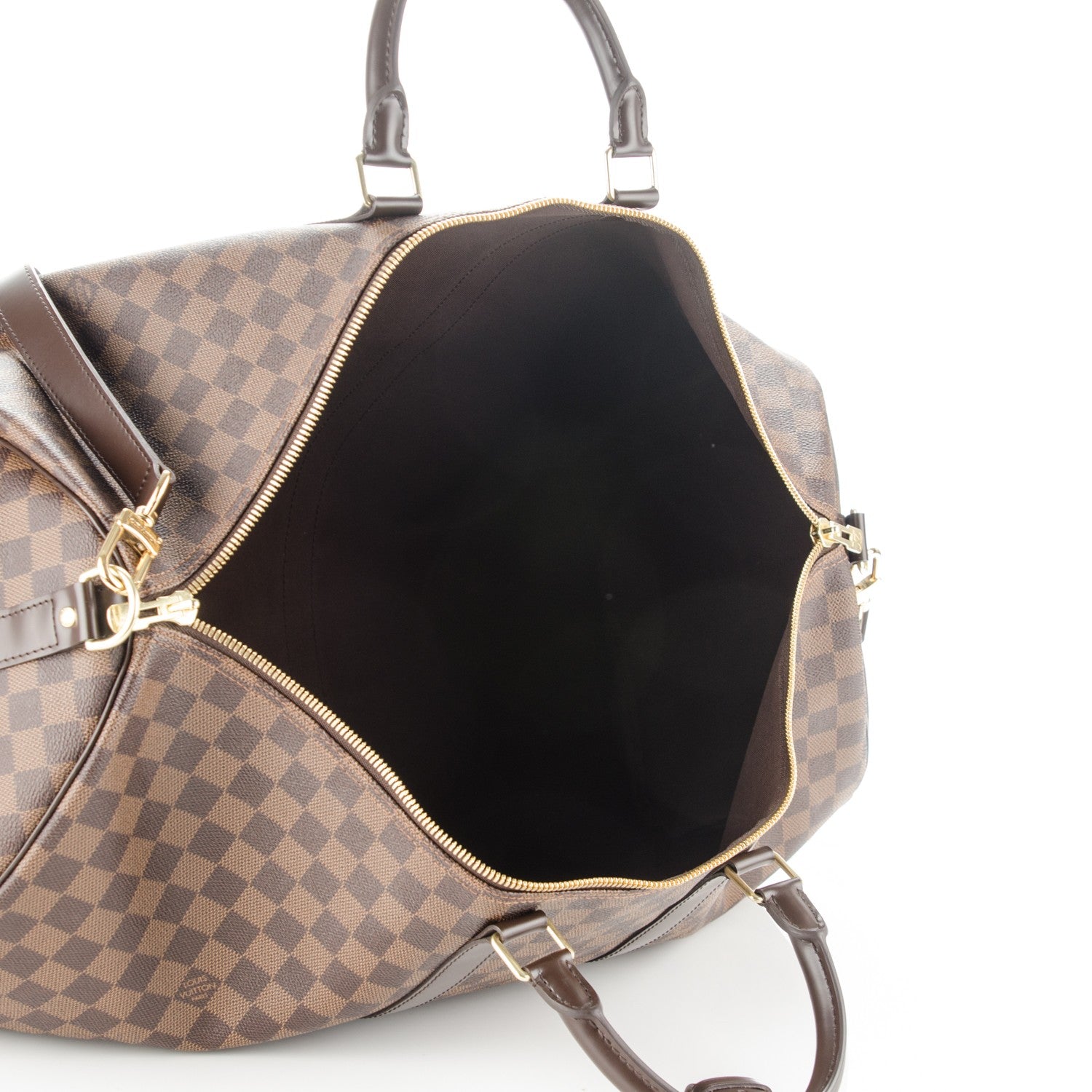 Louis Vuitton Damier Ebene Keepall Bandouliere 55 6 of 7