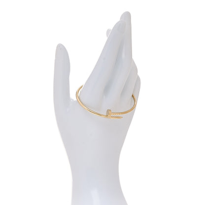 Cartier 18K Yellow Gold Small Juste Un Clou Bracelet 16 2 of 6