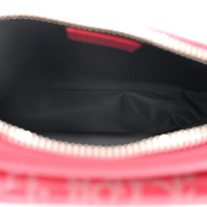 Christian Dior Galaxy Calfskin Oblique World Tour Saddle Belt Bag Red 5 of 9