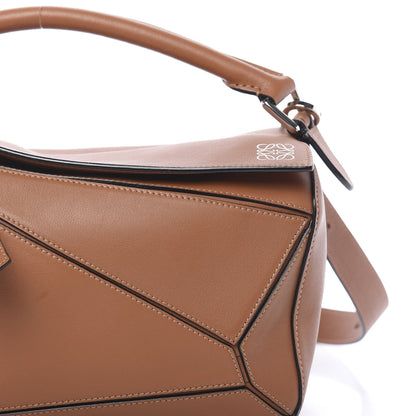 Loewe Calfskin Small Puzzle Bag Tan 8 of 10