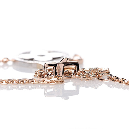 Louis Vuitton 18K Pink Yellow White Gold Diamond Idylle Blossom Bracelet 4 of 6