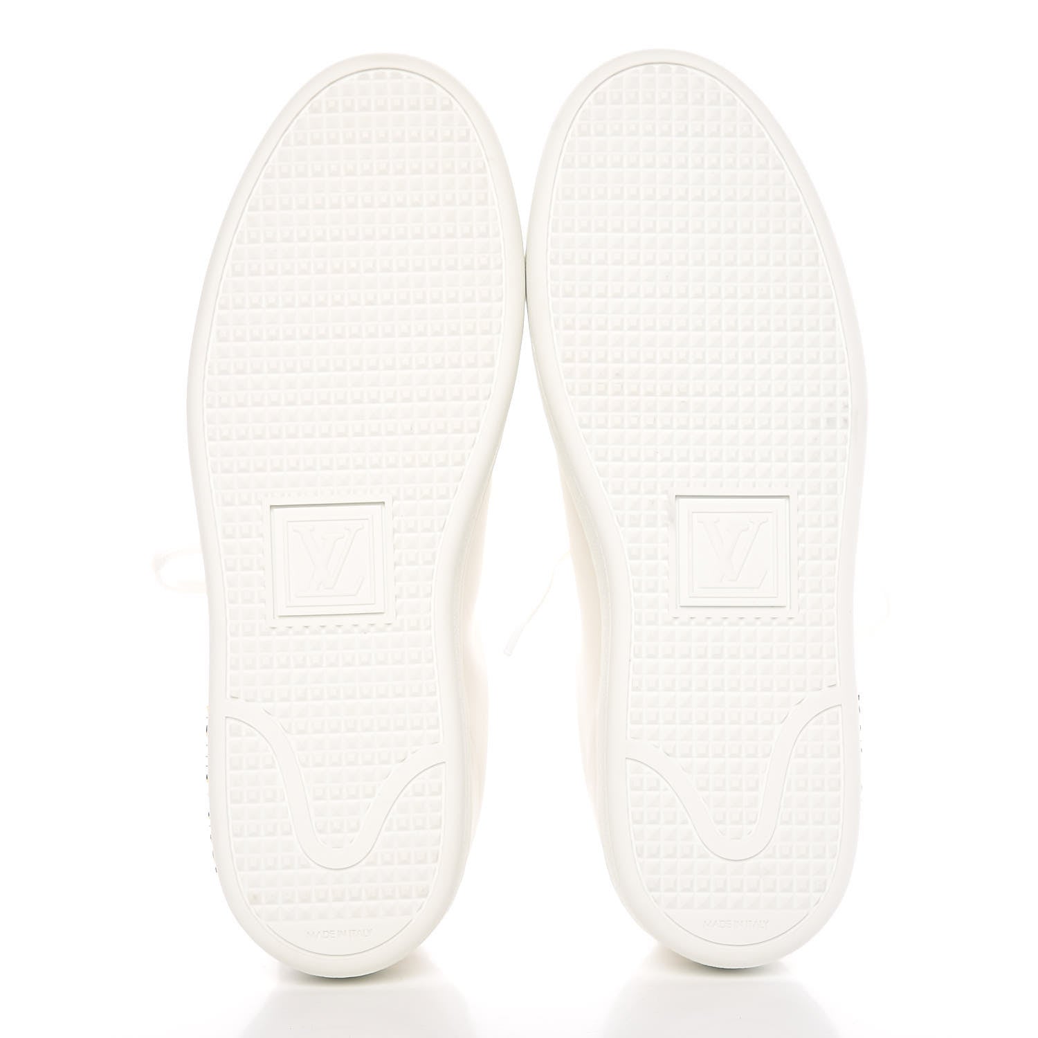 Louis Vuitton Calfskin Frontrow Sneakers 36.5 White 5 of 8