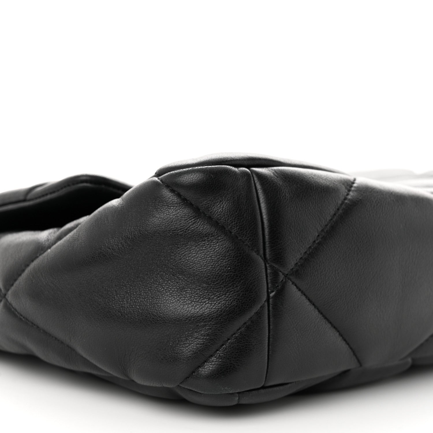 Chanel Lambskin Quilted Large Chanel 19 Flap Black 9 of 10