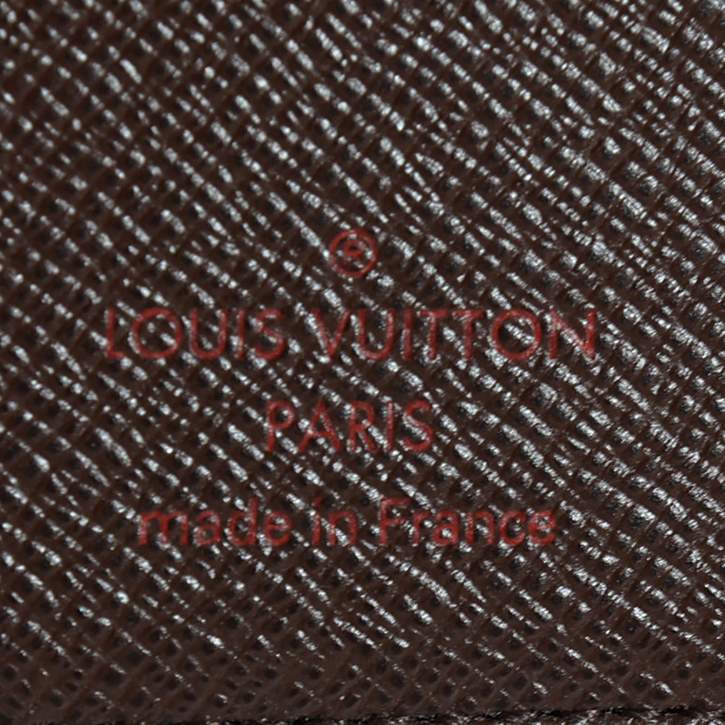 Damier Ebene Medium Ring Agenda Cover