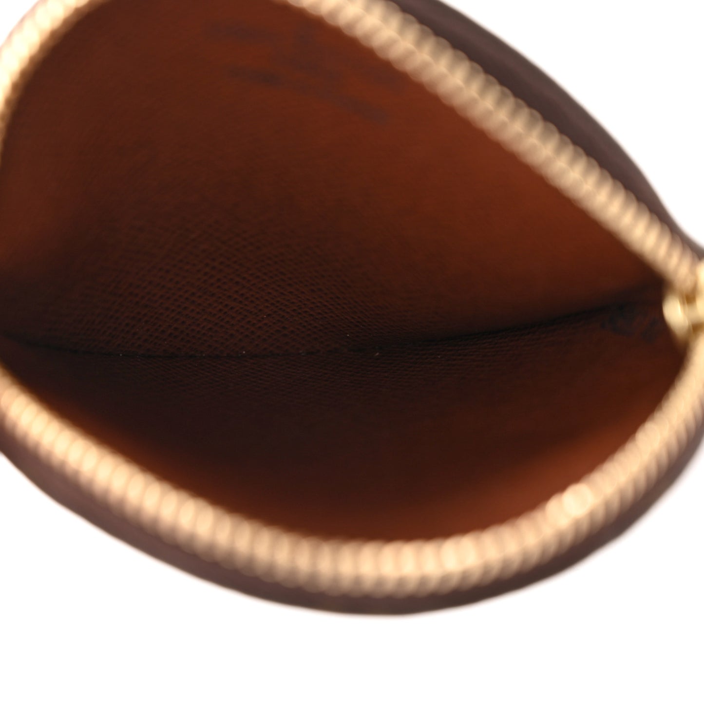 Monogram Round Coin Purse