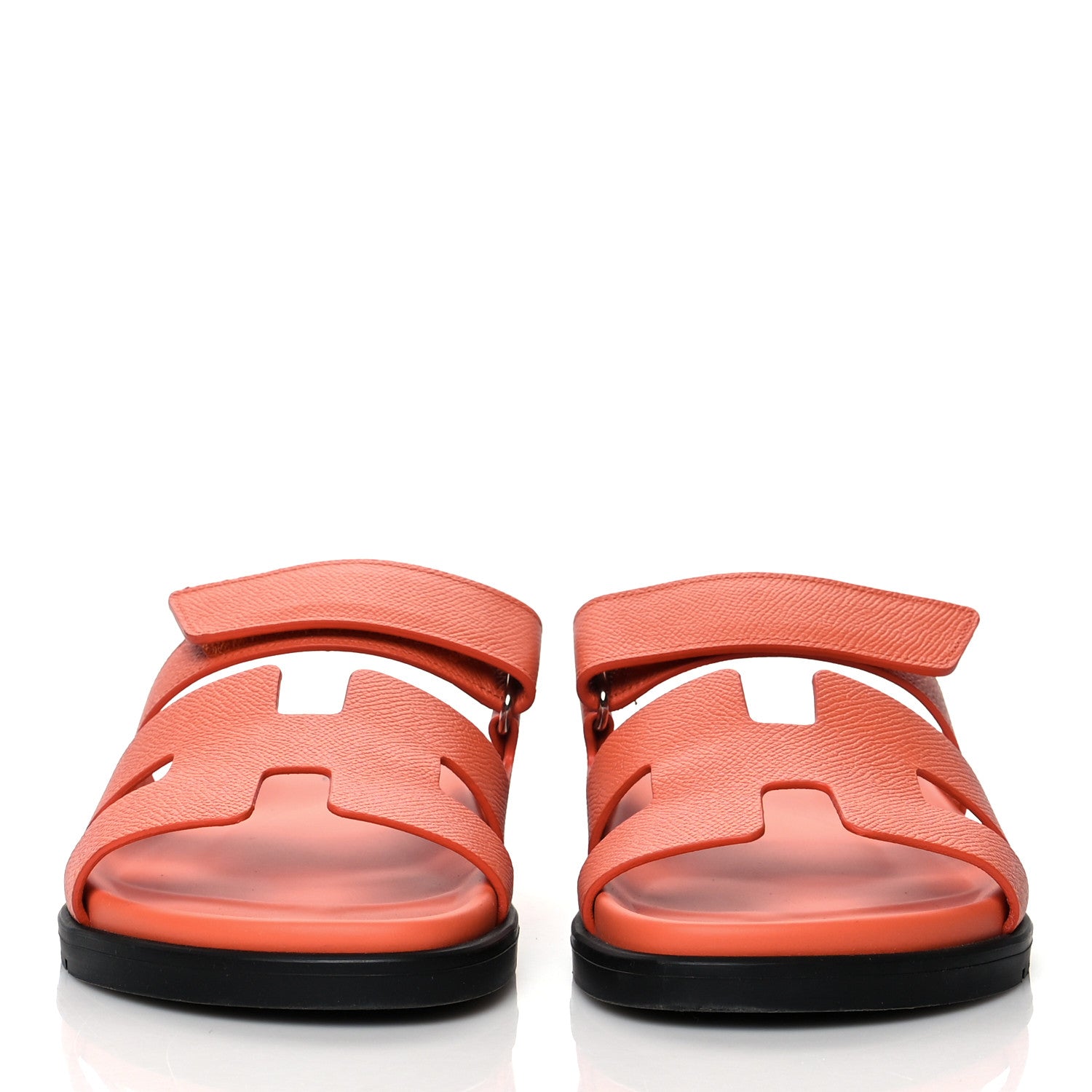 Hermes Epsom Womens Chypre Sandals 40 Rose Sorbet 2 of 9