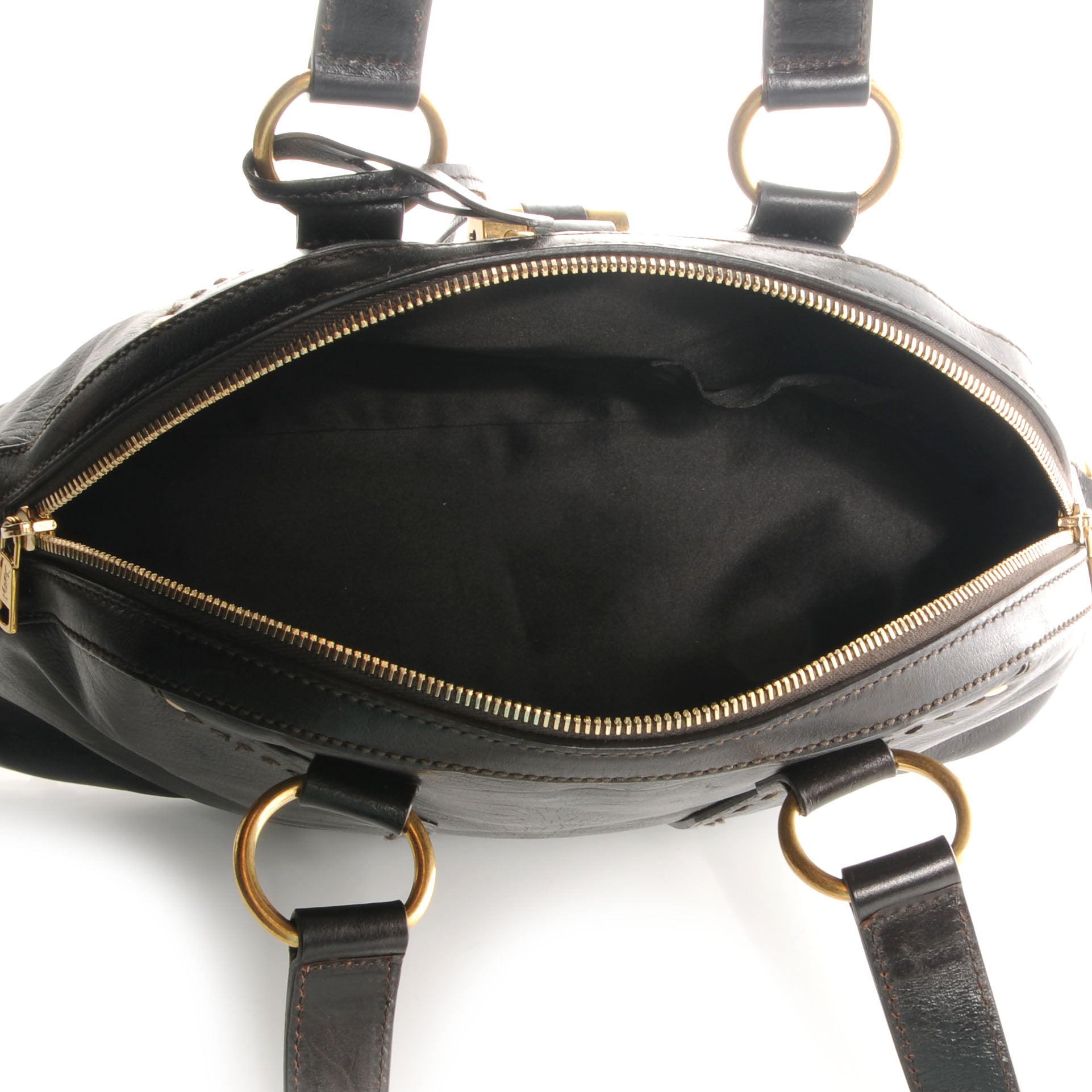 Saint Laurent Leather Medium Muse Brown 5 of 10