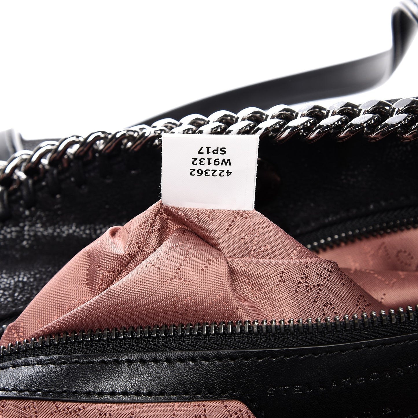 Shaggy Deer Falabella East West Shopper Tote Black