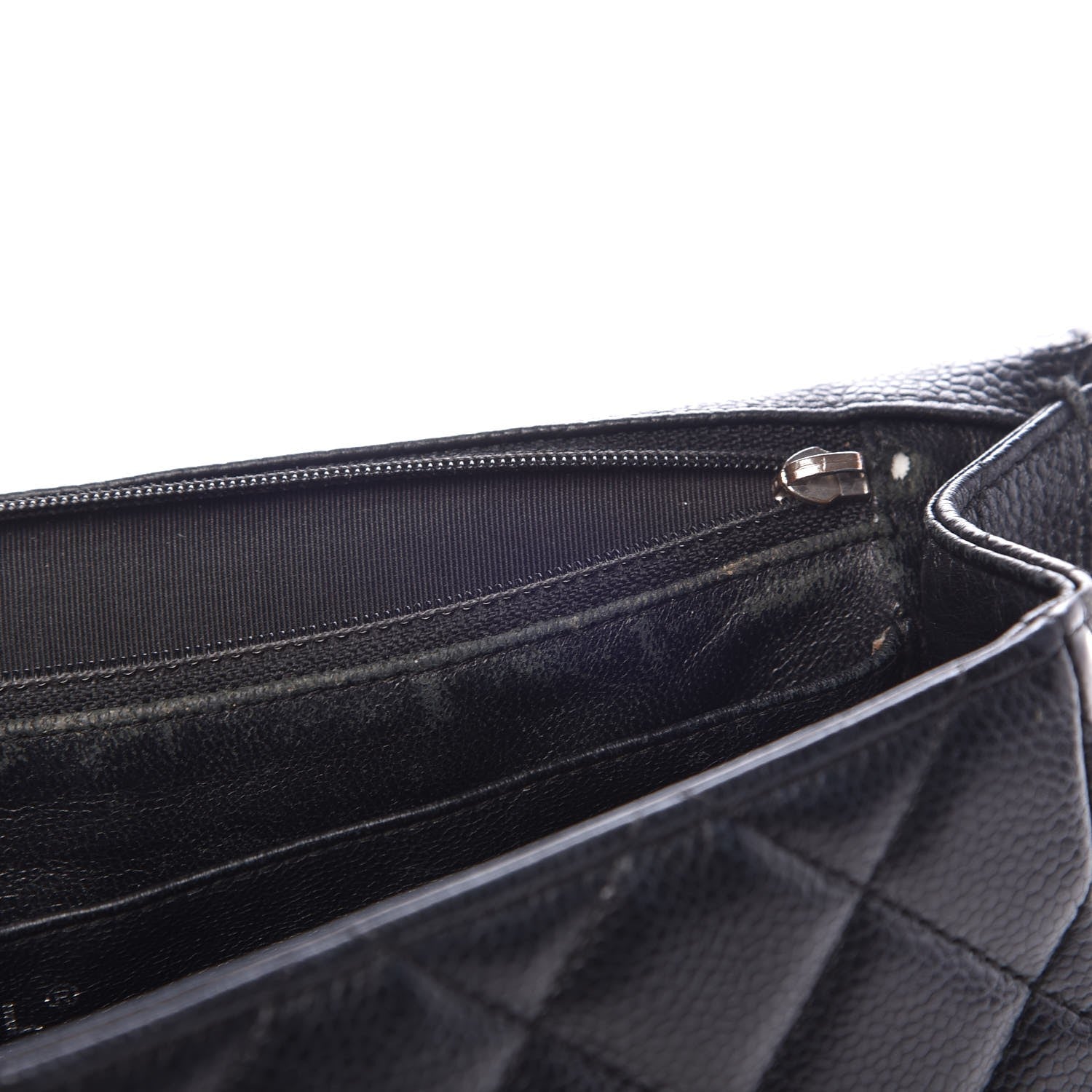 Chanel Caviar Quilted Jumbo Single Flap Black 8 of 18