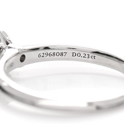 Tiffany Platinum Diamond .23ct Solitaire Engagement Ring 49 5 6 of 7
