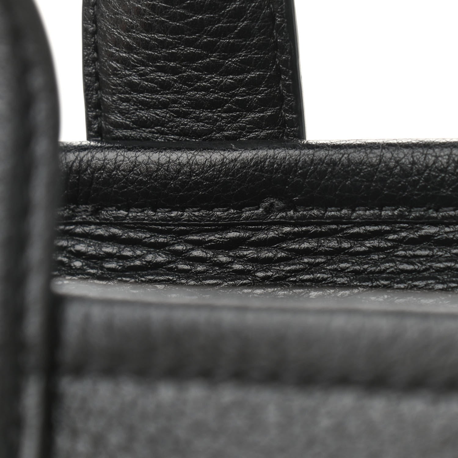 Marc Jacobs Grained Calfskin Small The Tote Bag Black 10 of 11