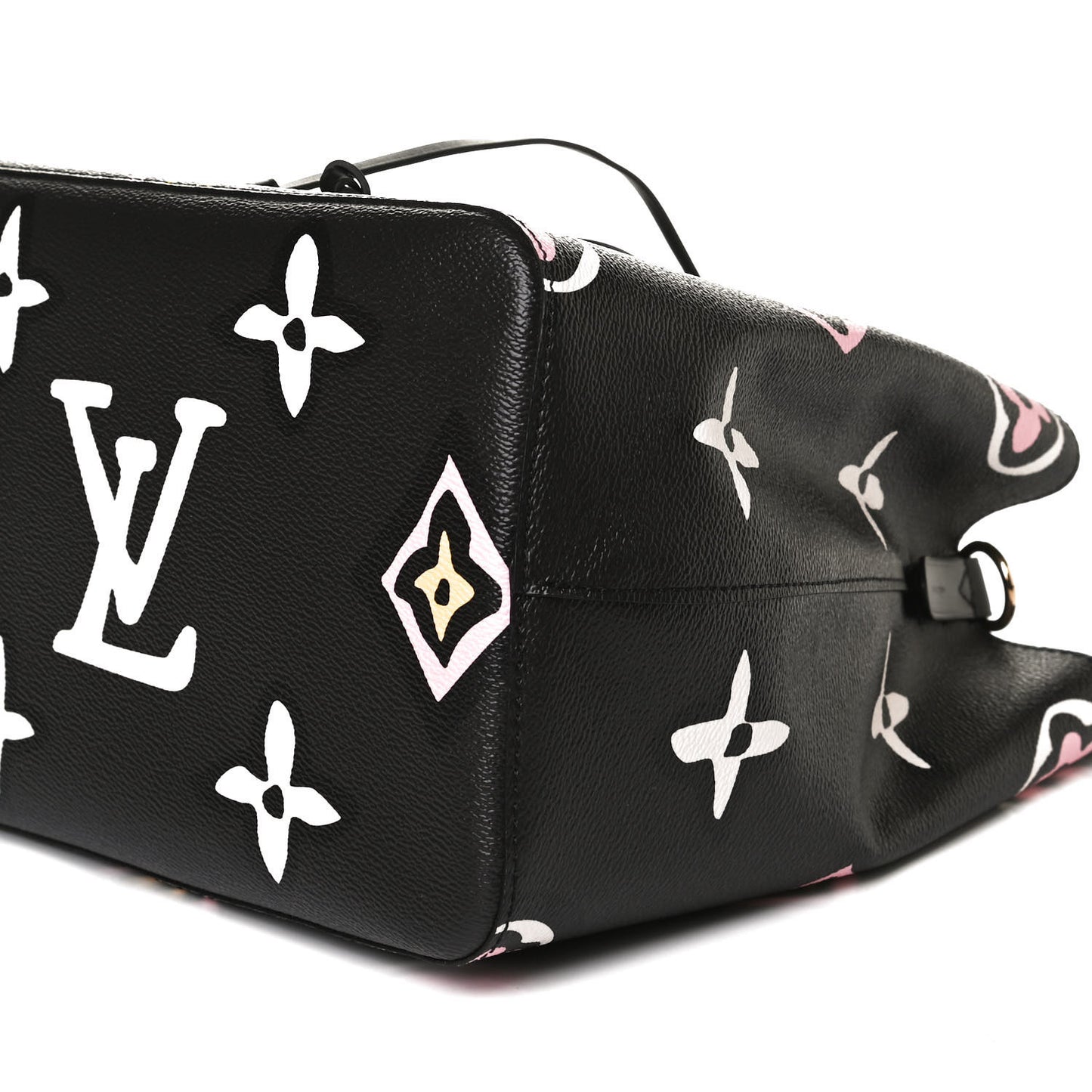 Monogram Giant Wild At Heart Neonoe MM Black