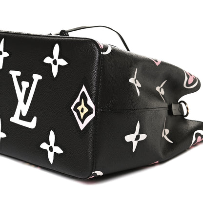 Louis Vuitton Monogram Giant Wild At Heart Neonoe MM Black 10 of 12