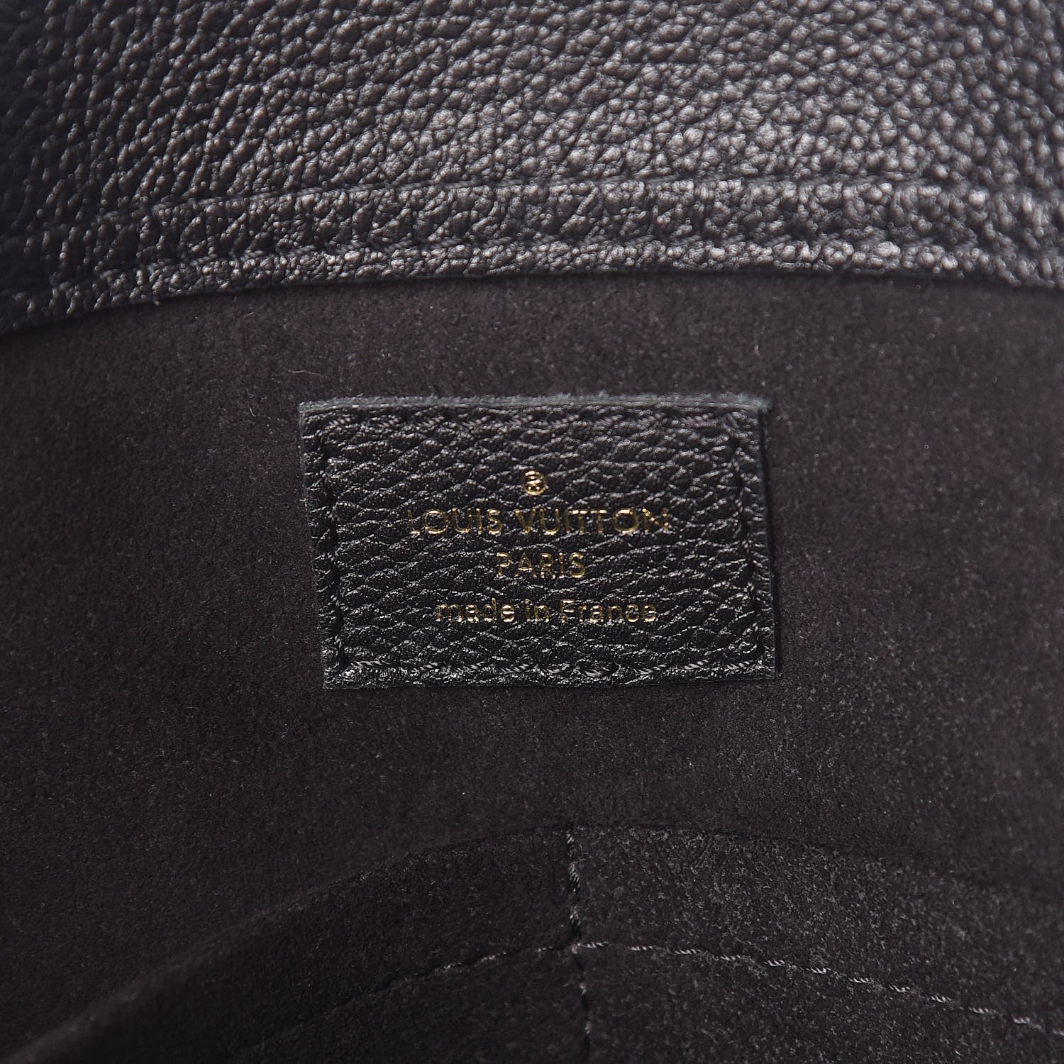 Louis Vuitton Monogram Pallas Shopper Black 6 of 10