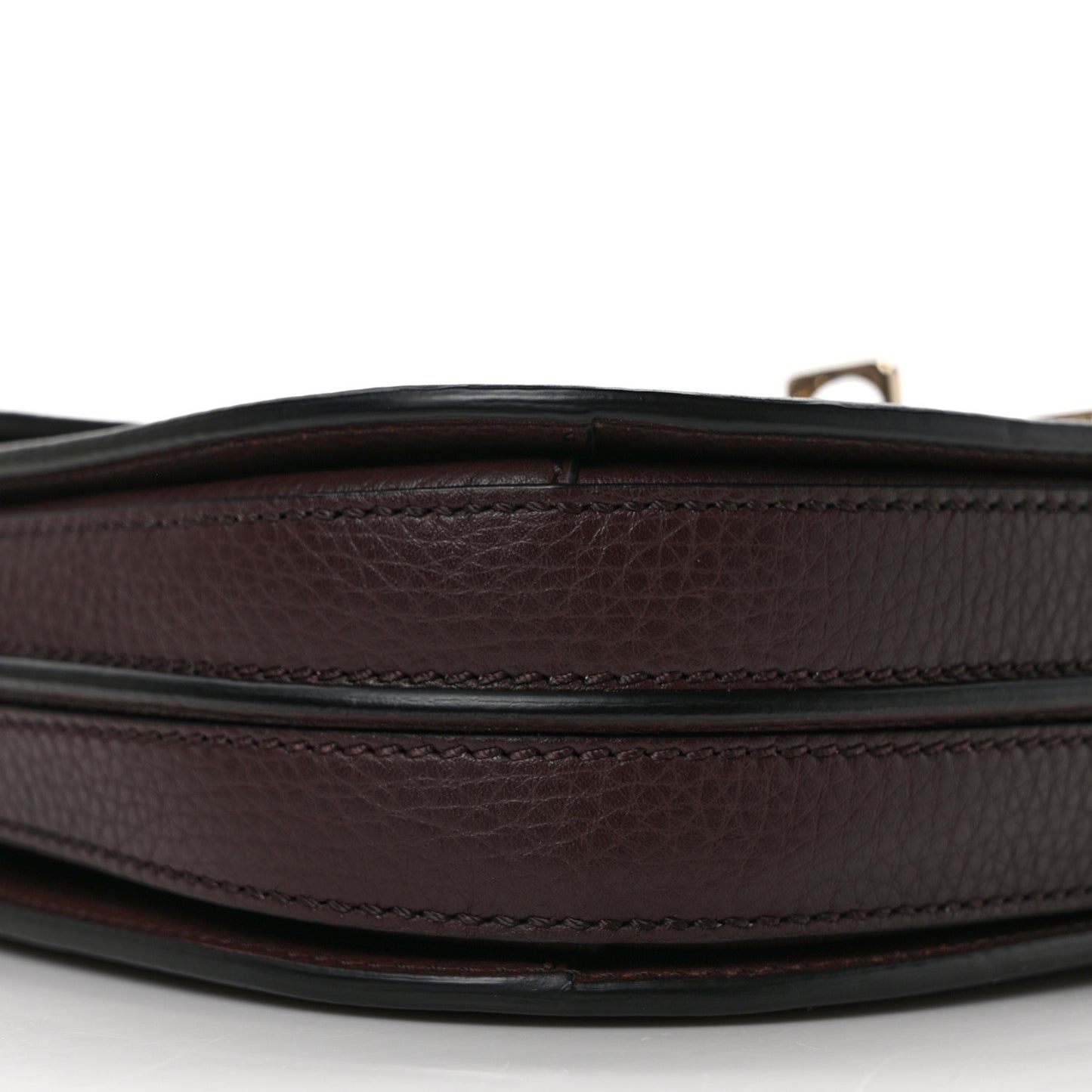 Pebbled Calfskin Joylock Flap Messenger Bag Deep Rubin
