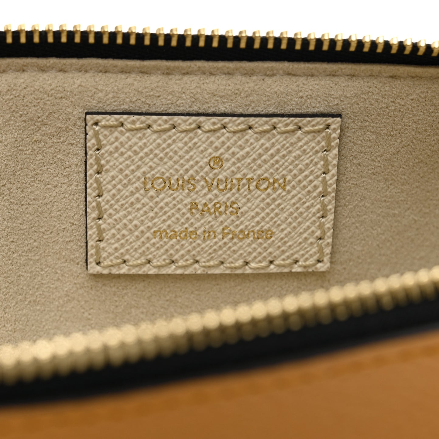 Monogram Giant Jungle Elizabeth Pencil Pouch Caramel