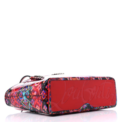 Christian Louboutin Patent Calfskin Small Discolaser Cabata Tote Multicolor 5 of 11