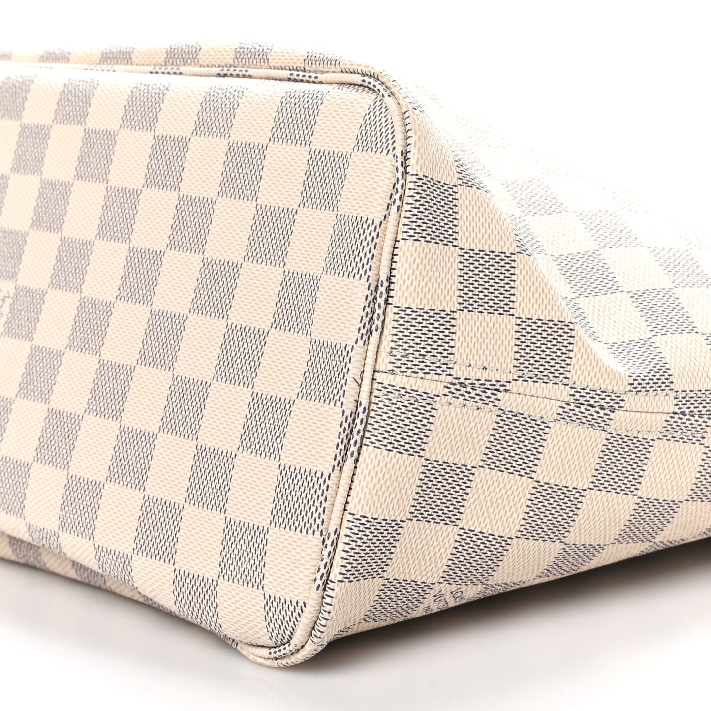 Damier Azur Neo Neverfull MM Rose Ballerine