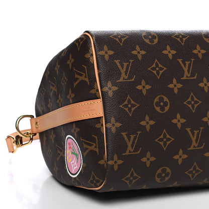 Louis Vuitton Monogram World Tour Speedy Bandouliere 30 8 of 9