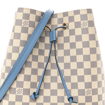 Louis Vuitton Damier Azur Neonoe MM Bleuet 7 of 9