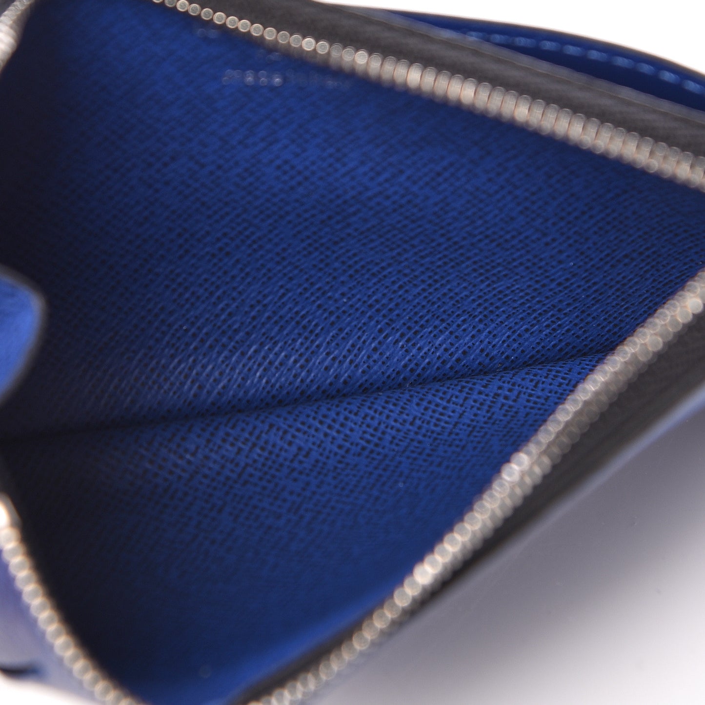 Monogram Taiga Coin Card Holder Cobalt