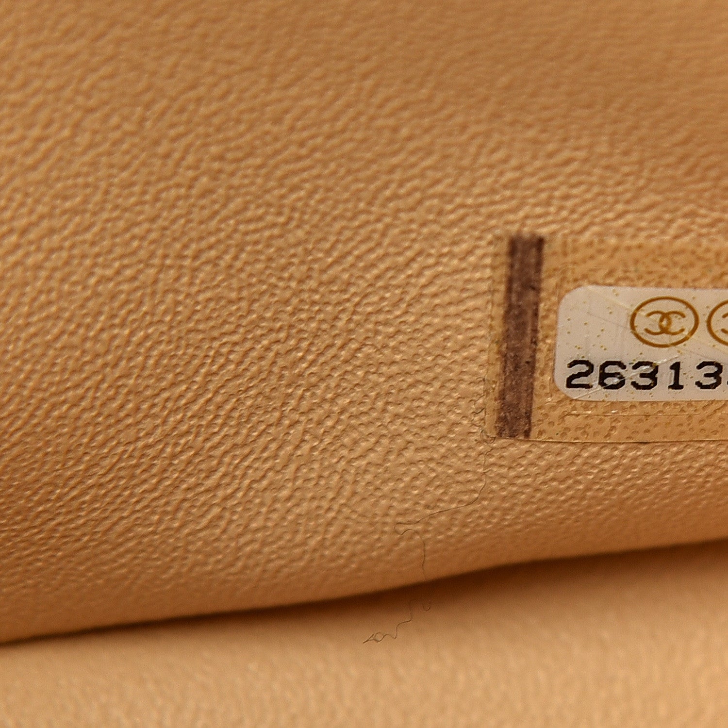 Chanel Caviar Quilted Jumbo Double Flap Beige 6 of 10