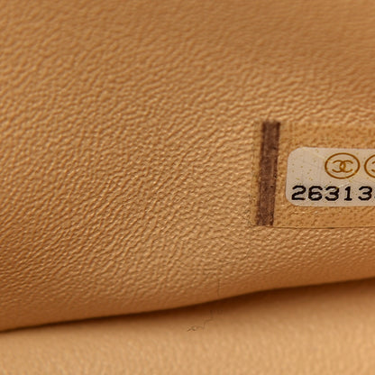 Chanel Caviar Quilted Jumbo Double Flap Beige 6 of 10