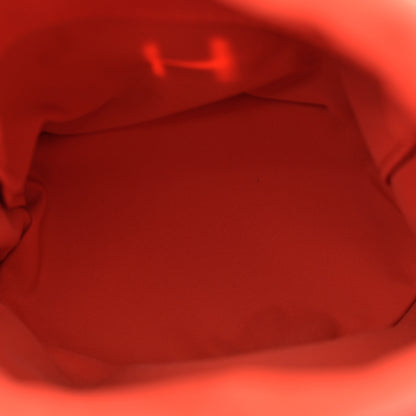 Hermes Coated Canvas On-the-Go Dog Pouch Navy 5 of 11