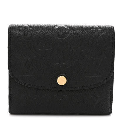 Louis Vuitton Empreinte Ariane Wallet Black 1 of 8