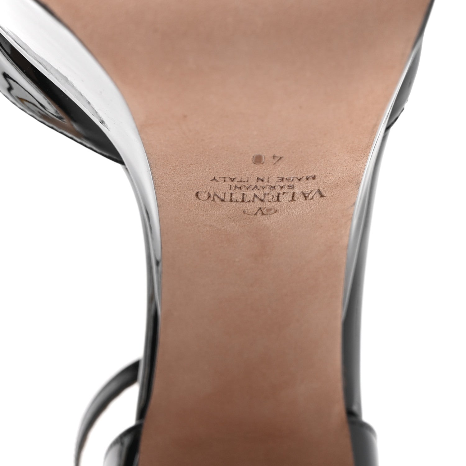 Valentino Garavani Patent Tan-Go 50/120mm Platform Pumps 40 Black 7 of 10