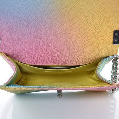 Chanel Caviar Quilted Small Cuba Rainbow Boy Flap Multicolor 5 of 11
