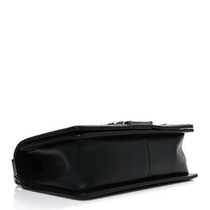 Chanel Goat Hair Medium Celtic Boy Flap Black 4 of 11
