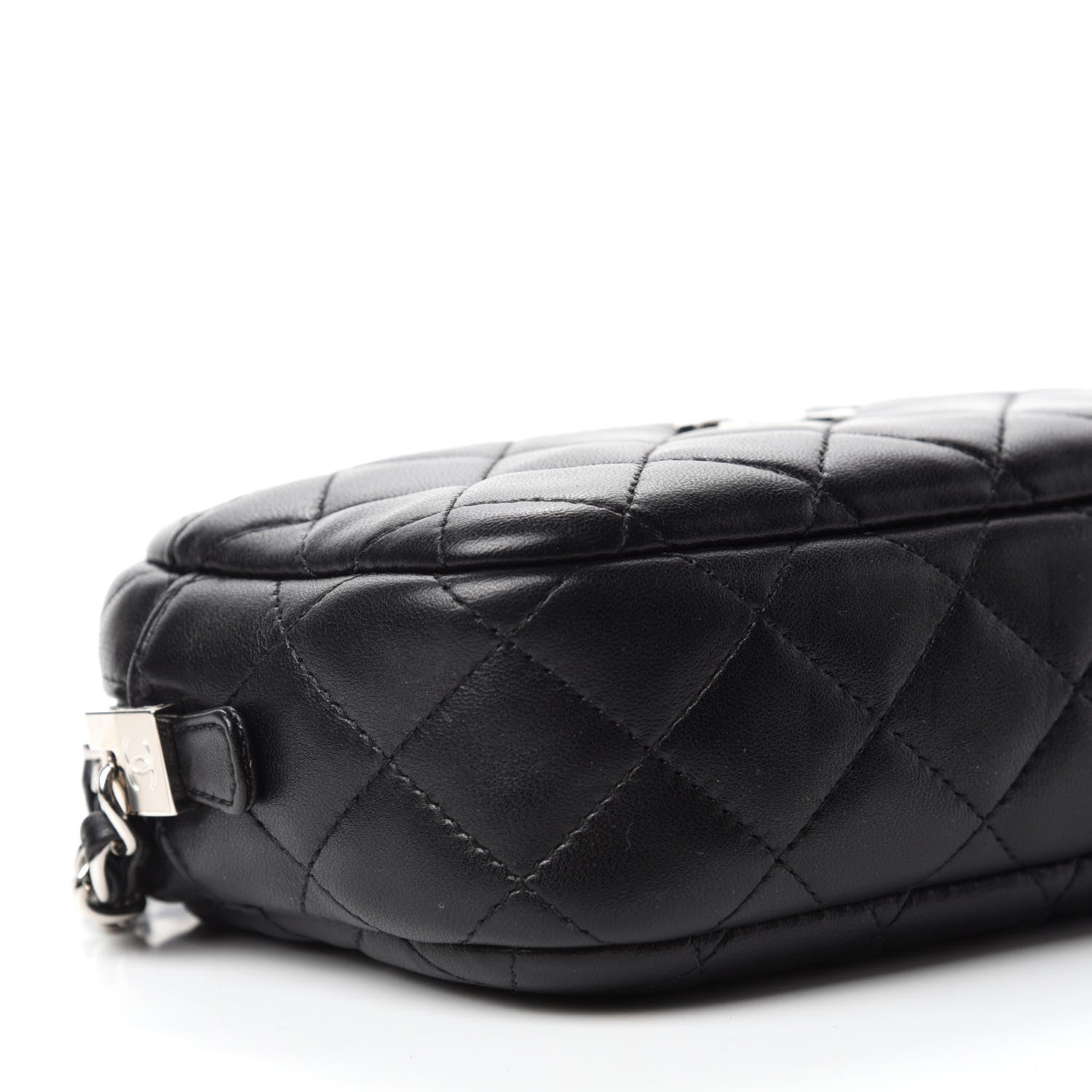 Chanel Lambskin Quilted Small Timeless Camera Case Black 6 of 12