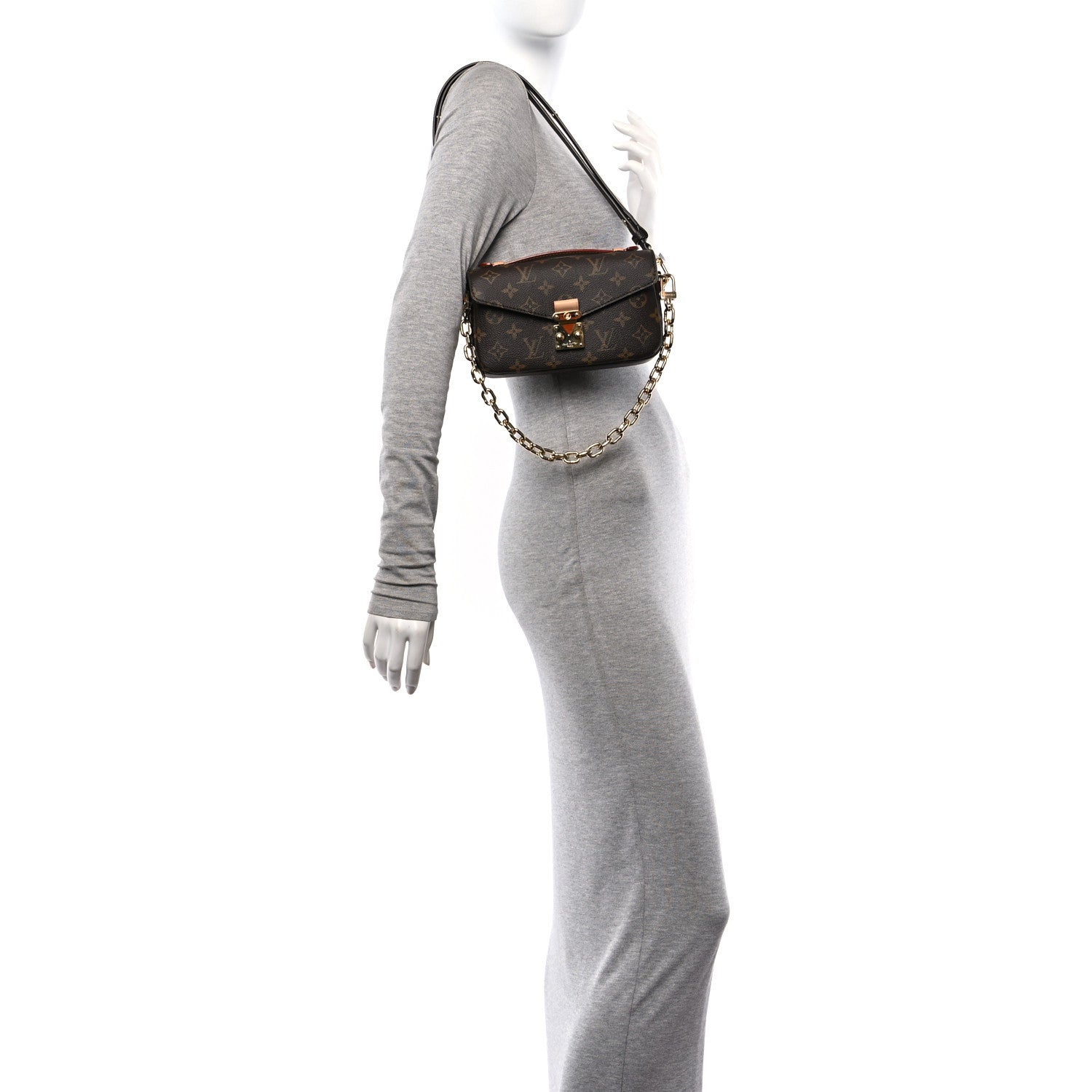 Louis Vuitton Monogram Pochette Metis East West 2 of 13