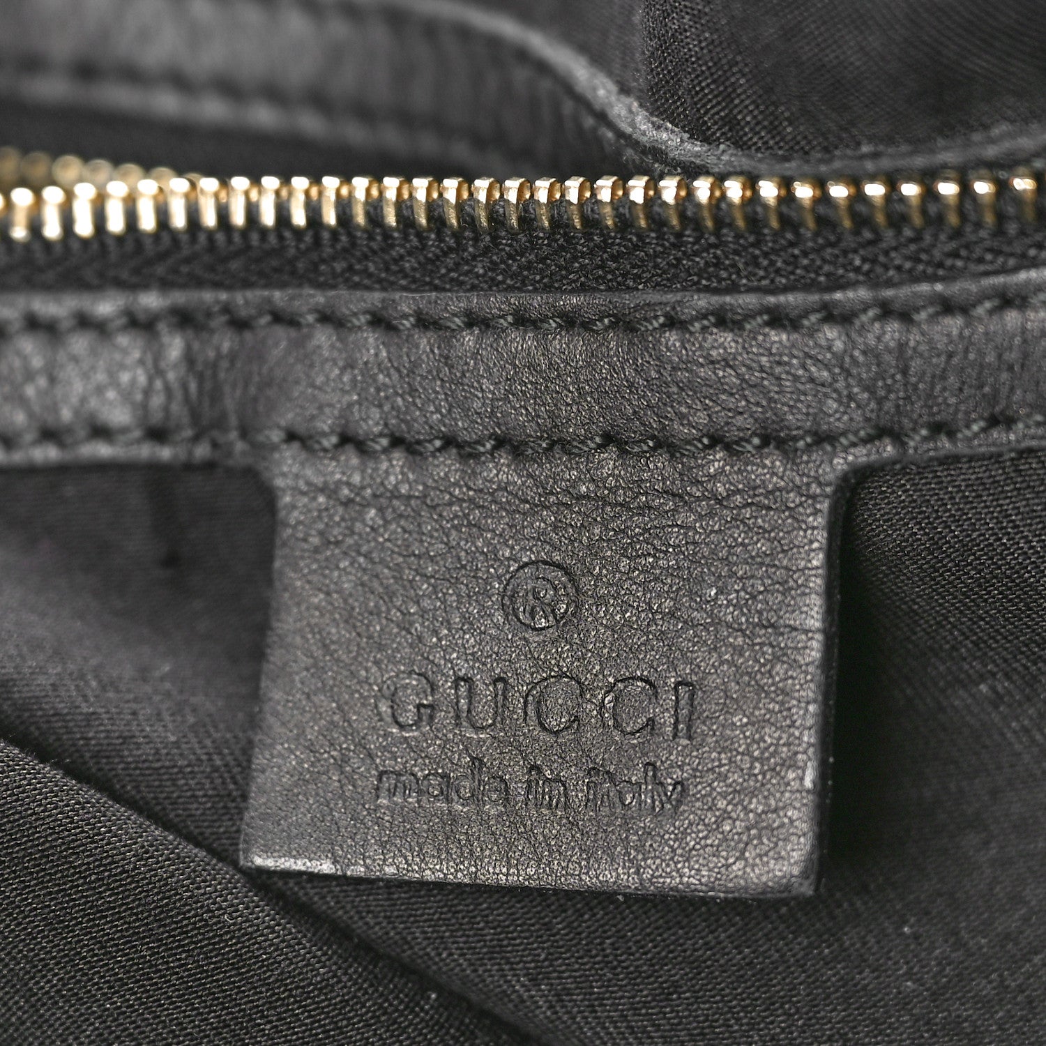 Gucci Calfskin Medium Pelham Shoulder Bag Black 6 of 13