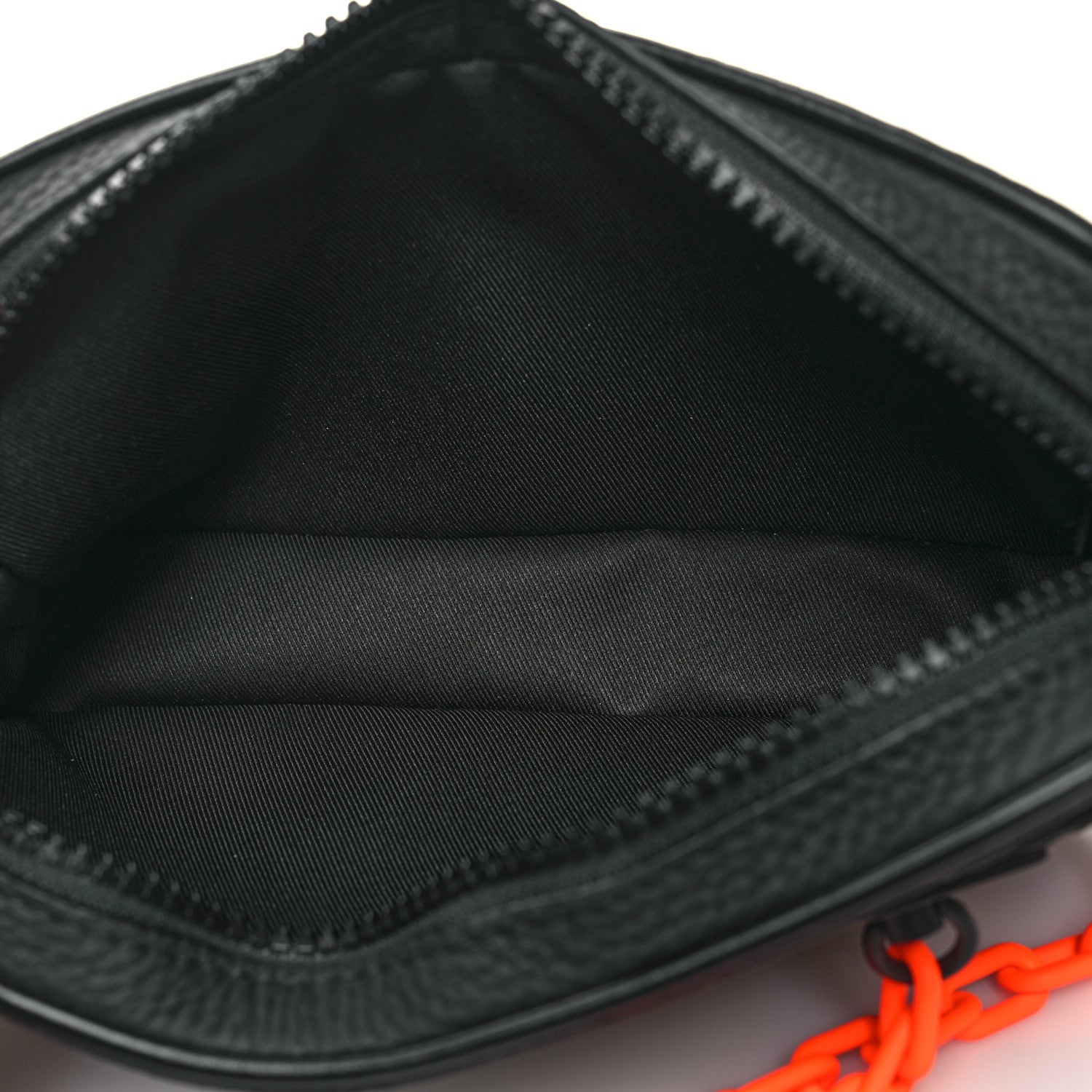 Louis Vuitton Taurillon Monogram Uniformes Solar Ray Soft Pochette Volga Belt Bag Black 5 of 9
