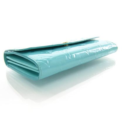 Louis Vuitton Vernis Sarah Wallet Blue Lagon 4 of 7