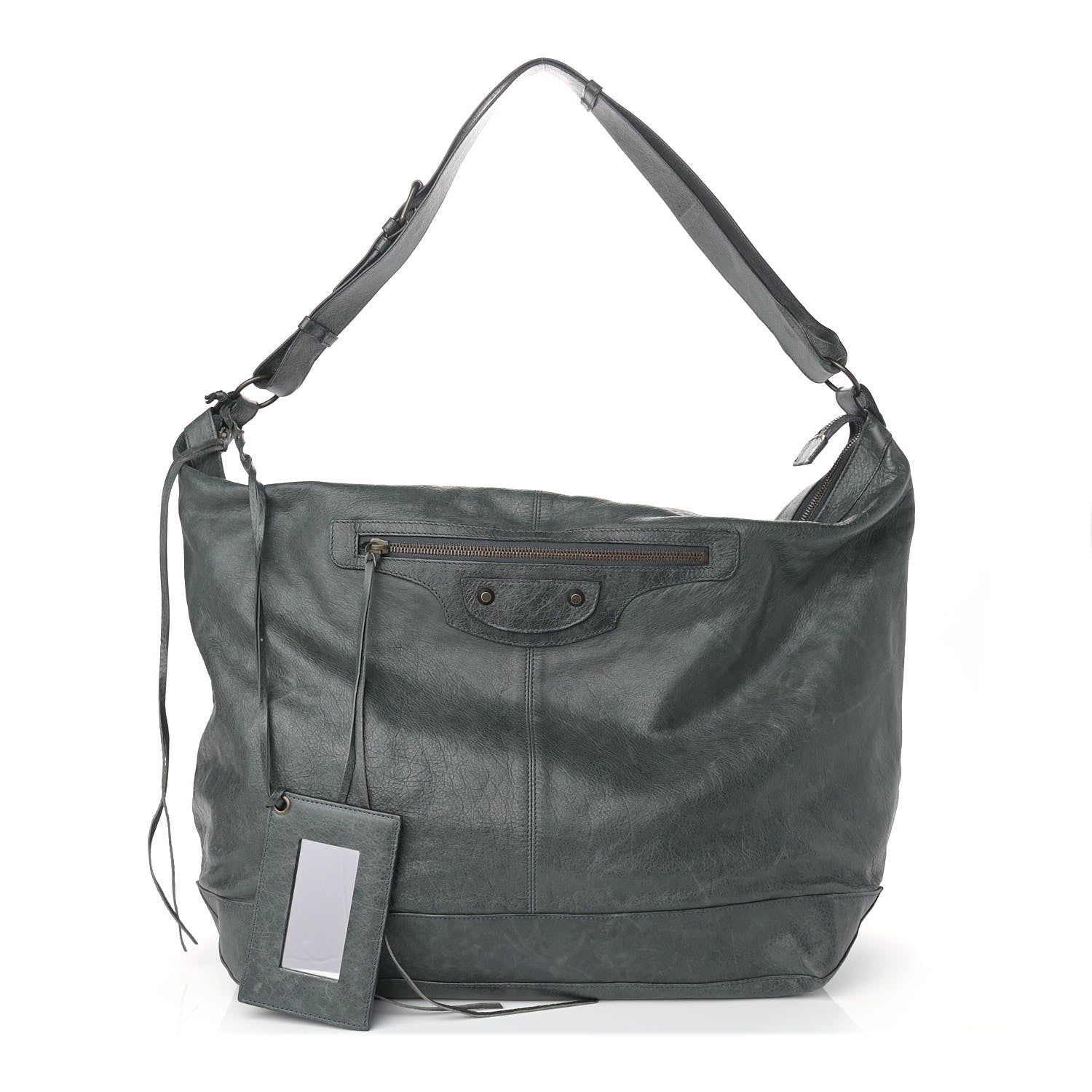 Balenciaga Agneau Courier Anthracite 1 of 16