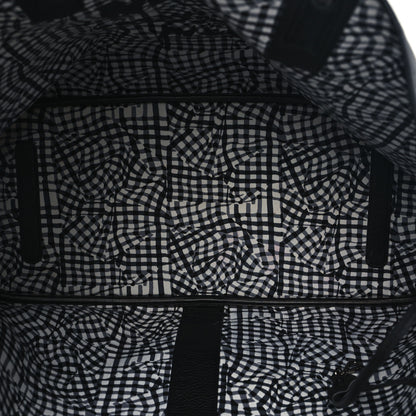MCM Visetos Large Liz Reversible Shopper Tote Black 8 of 17