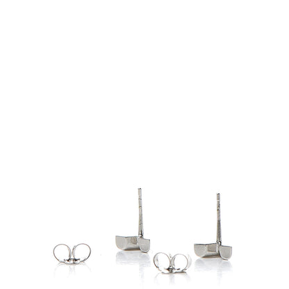 Louis Vuitton Essential V Stud Earrings Silver 3 of 4